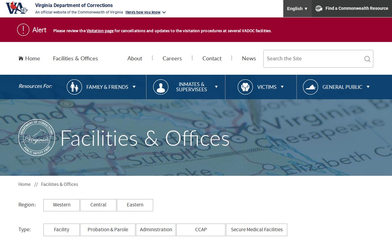 Lunenburg County parole and probation District 8 directory